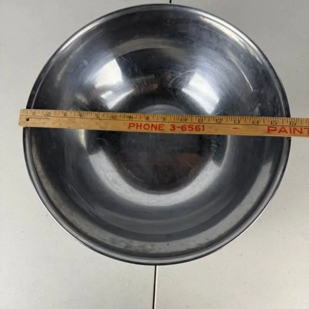 Adcraft 16-Inch Stainless Steel Mixing Bowl